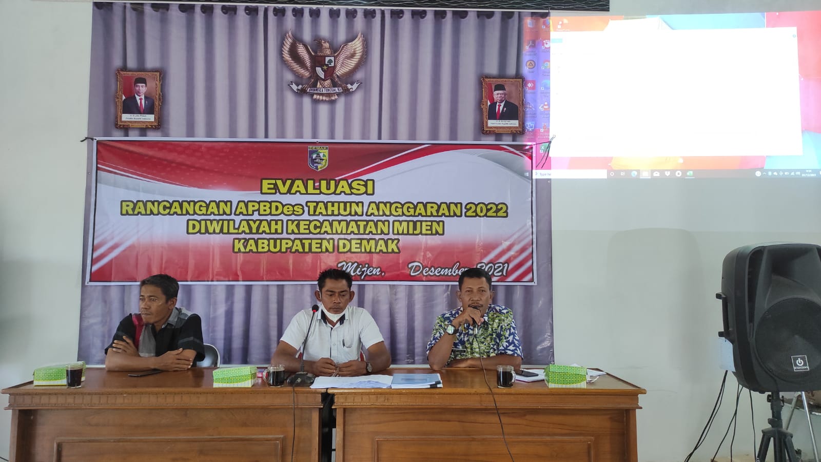 EVALUASI RANCANGAN APBDes TAHUN ANGGARAN 2022 DI DESA GEMPOLSONGO KECAMATAN MIJEN KABUPATEN DEMAK TAHUN 2021