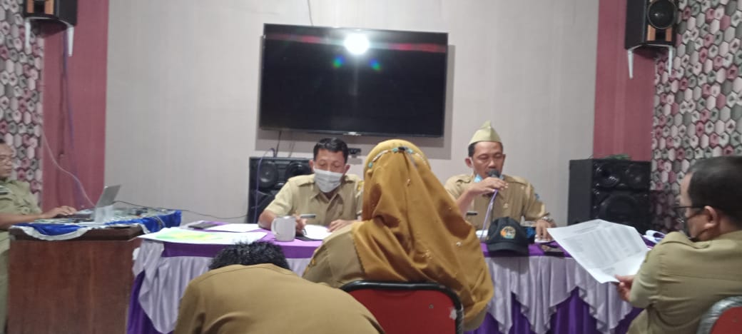 RAPAT KOORDINASI SEKRETARIS DESA SE KECAMATAN MIJEN KABUPATEN DEMAK TAHUN 2021