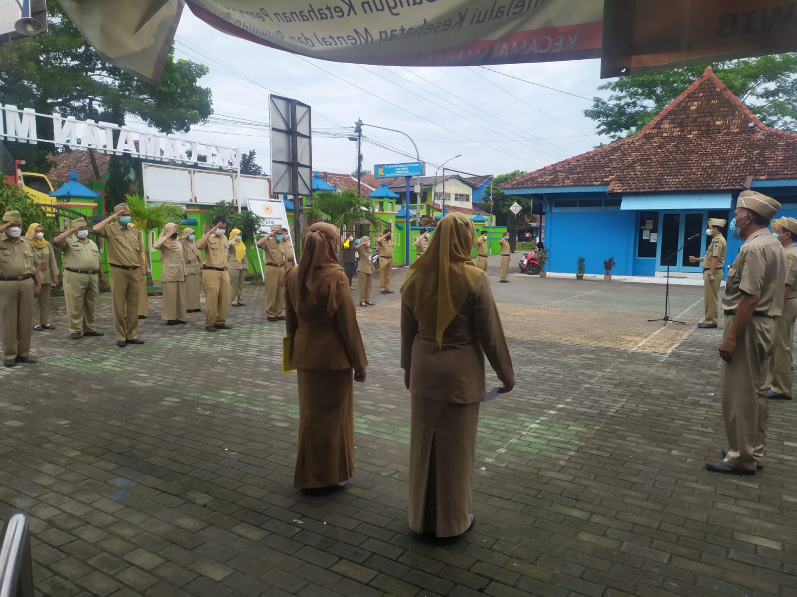 APEL PAGI RUTIN SENIN KECAMATAN MIJEN KABUPATEN DEMAK TAHUN 2021