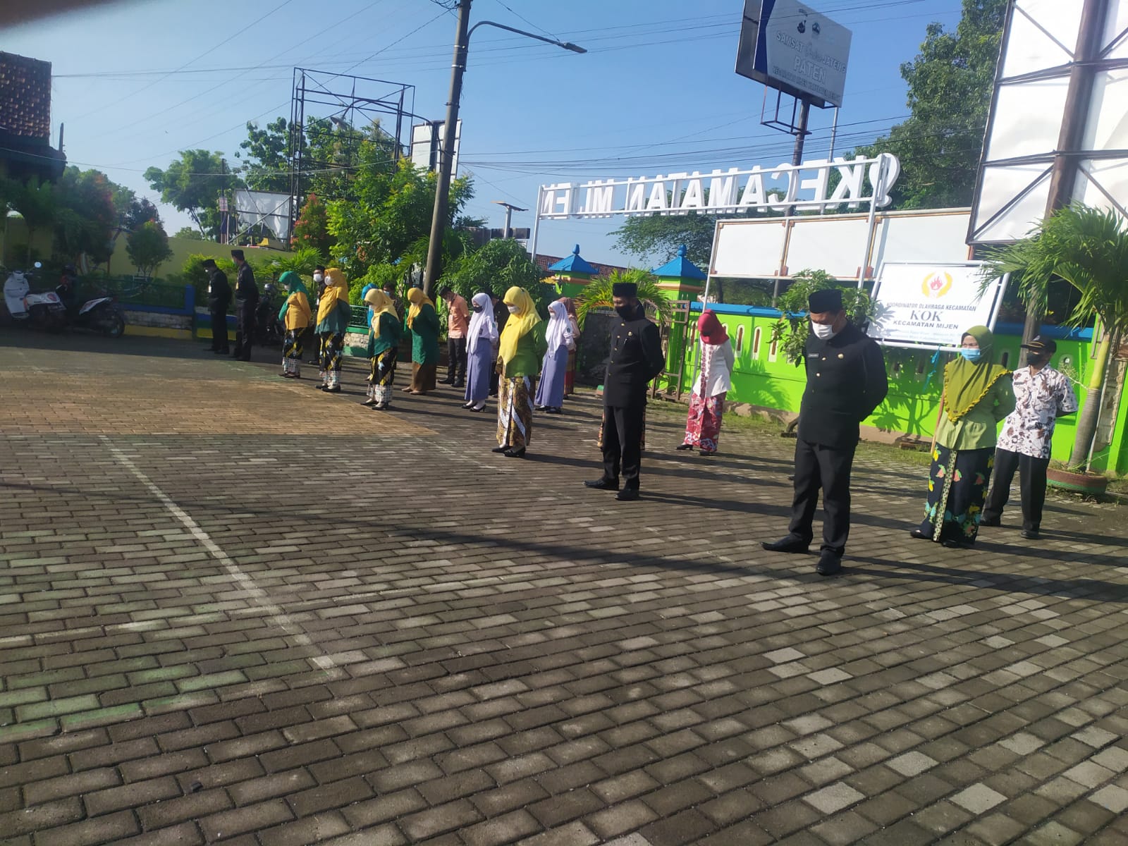 APEL PAGI RUTIN SELASA KECAMATAN MIJEN KABUPATEN DEMAK TAHUN 2021