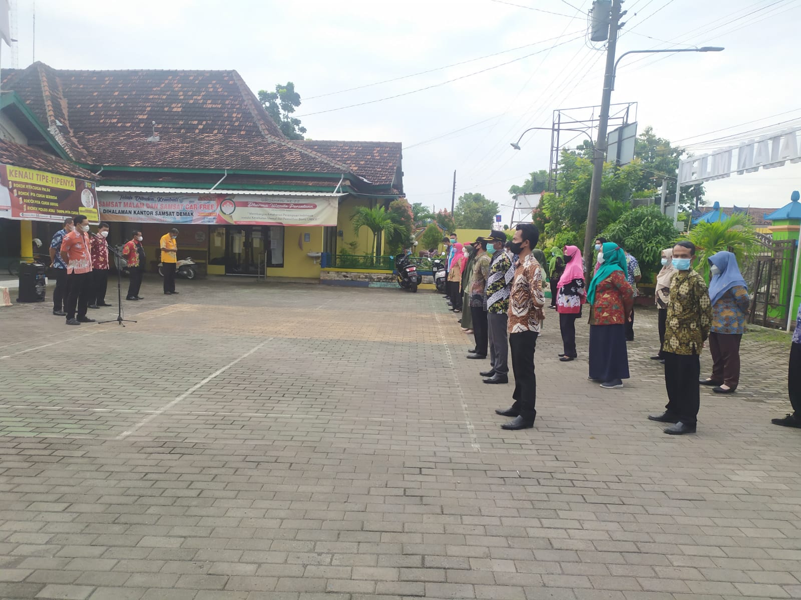 APEL PAGI RUTIN RABU KECAMATAN MIJEN KABUPATEN DEMAK TAHUN 2021