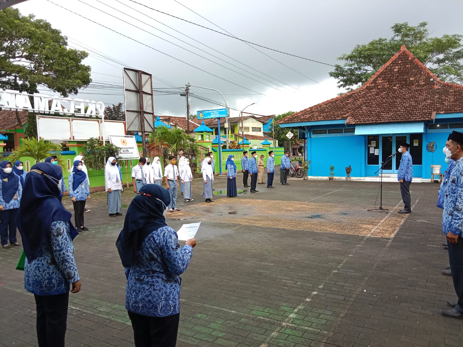 APEL PAGI RUTIN SENIN KECAMATAN MIJEN KABUPATEN DEMAK TAHUN 2022