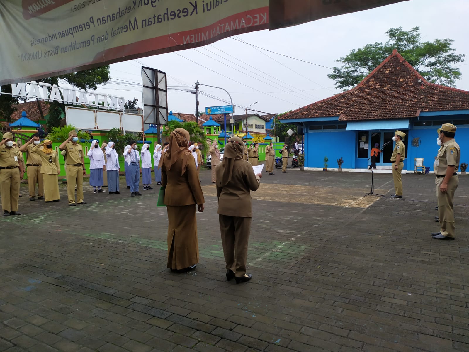 APEL PAGI RUTIN SENIN KECAMATAN MIJEN KABUPATEN DEMAK TAHUN 2022