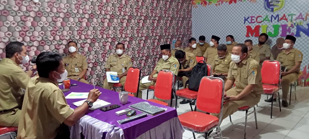 RAPAT KOORDINASI SEKRETARIS DESA SE KECAMATAN MIJEN KABUPATEN DEMAK TAHUN 2022