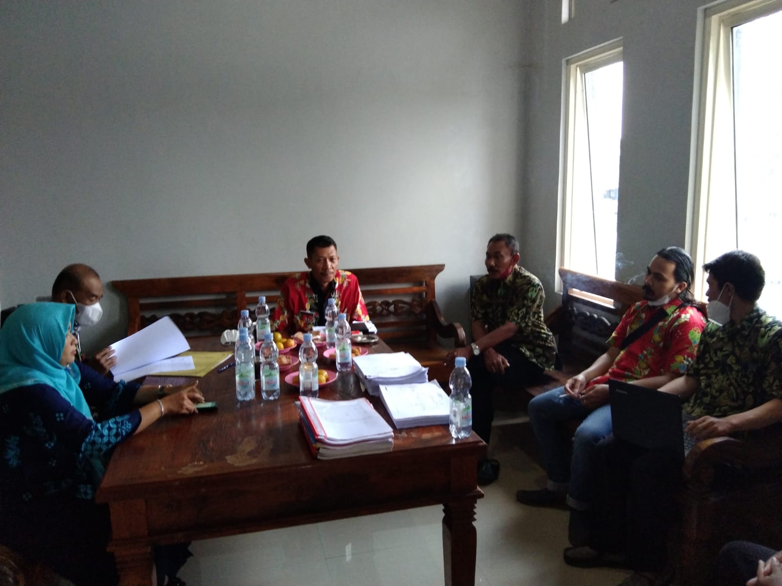 KEGIATAN MONITORING LPJ APBDesa TAHUN ANGGARAN 2021 DI DESA NGELOWETAN KECAMATAN MIJEN KABUPATEN DEMAK TAHUN 2022