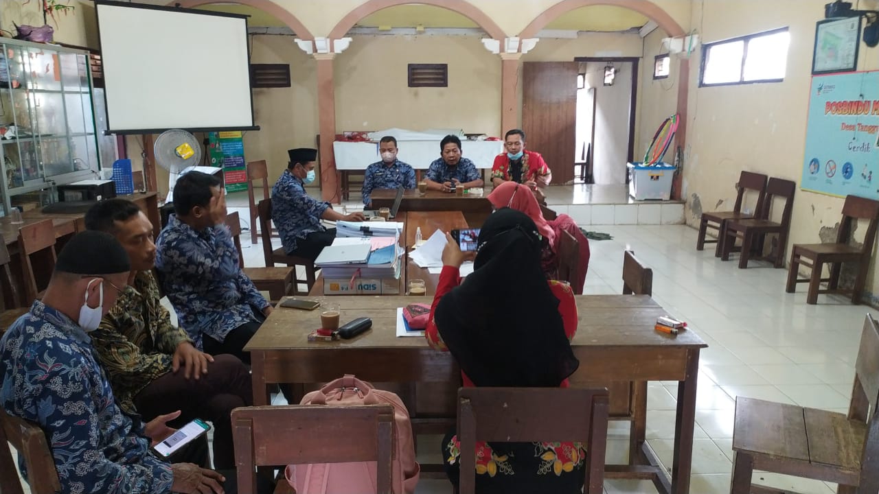 KEGIATAN MONITORING LAPORAN PERTANGGUNGJAWABAN ( LPJ ) APBDesa TAHUN ANGGARAN 2021 DI DESA TANGGUL KECAMATAN MIJEN KABUPATEN DEMAK TAHUN 2022