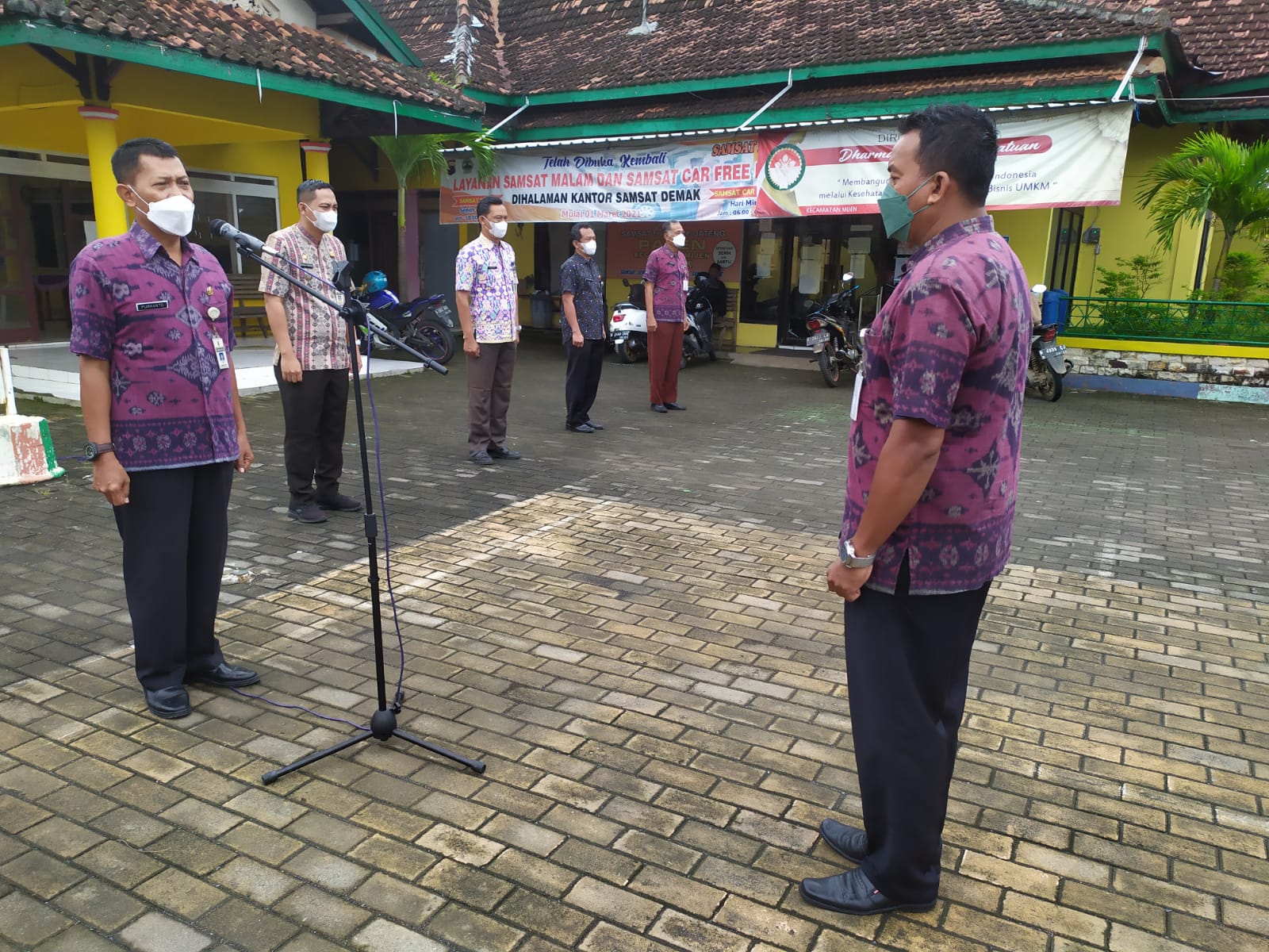 APEL PAGI RUTIN SELASA KECAMATAN MIJEN KABUPATEN DEMAK TAHUN 2022