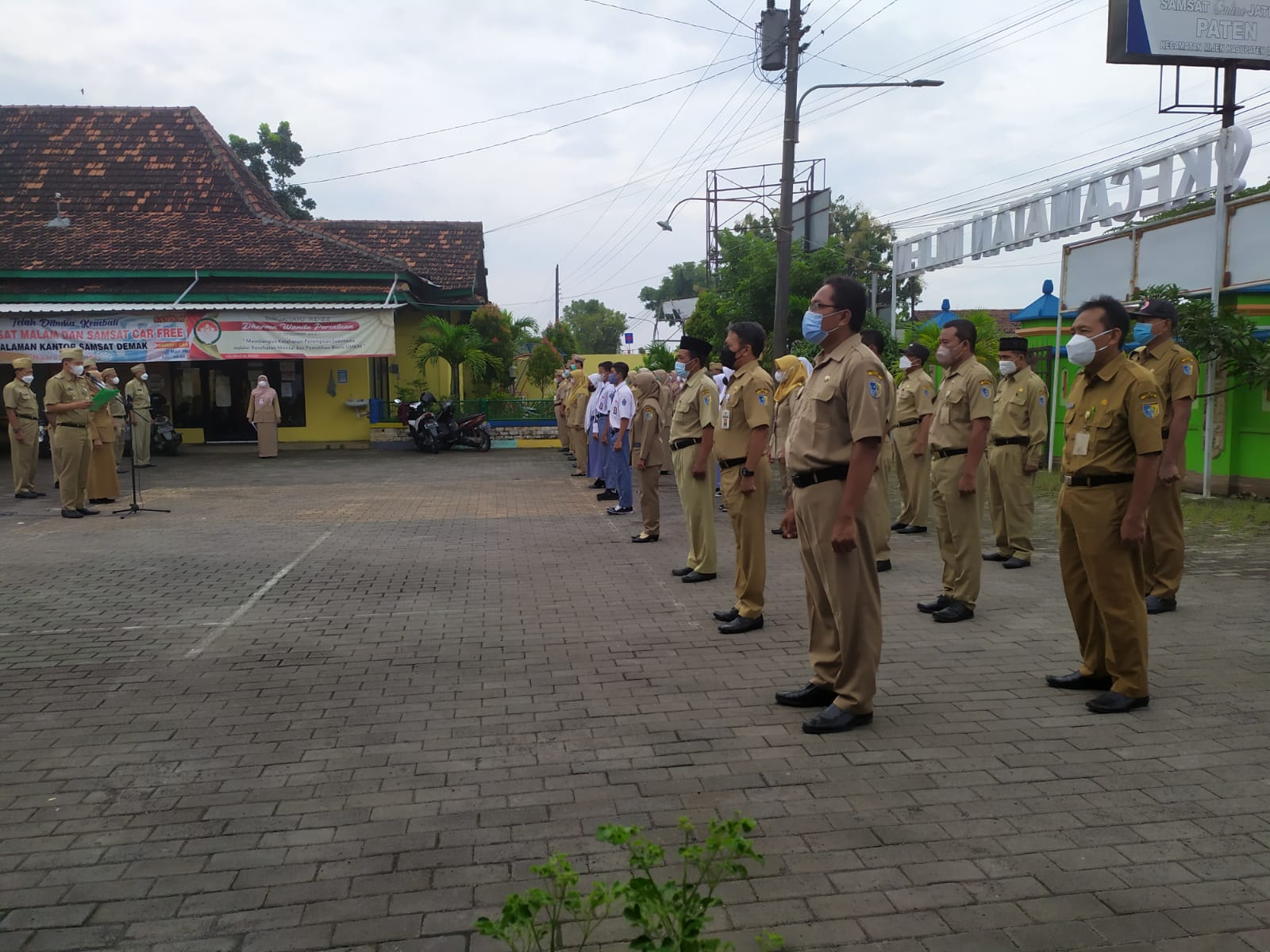 APEL PAGI RUTIN SENIN KECAMATAN MIJEN KABUPATEN DEMAK TAHUN 2022