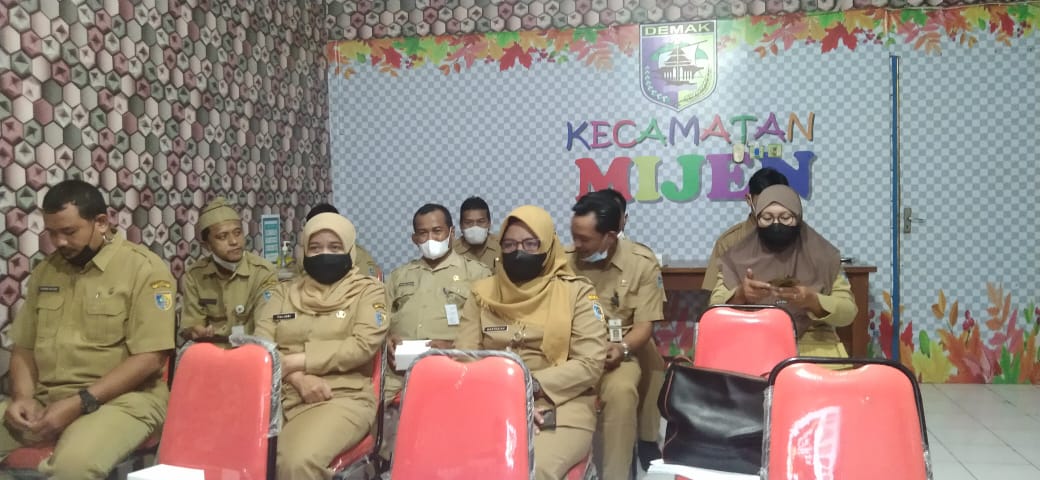 RAPAT KOORDINASI SEKRETARIS DESA SE KECAMATAN MIJEN KABUPATEN DEMAK TAHUN 2022