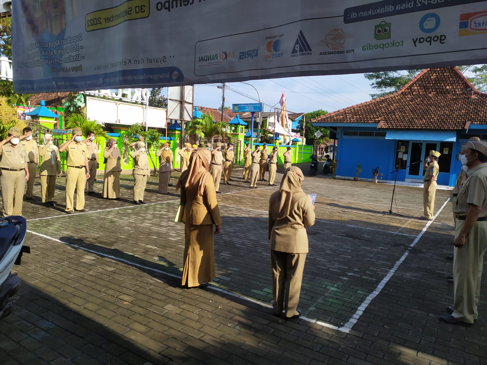 APEL PAGI RUTIN SENIN KECAMATAN MIJEN KABUPATEN DEMAK TAHUN 2022