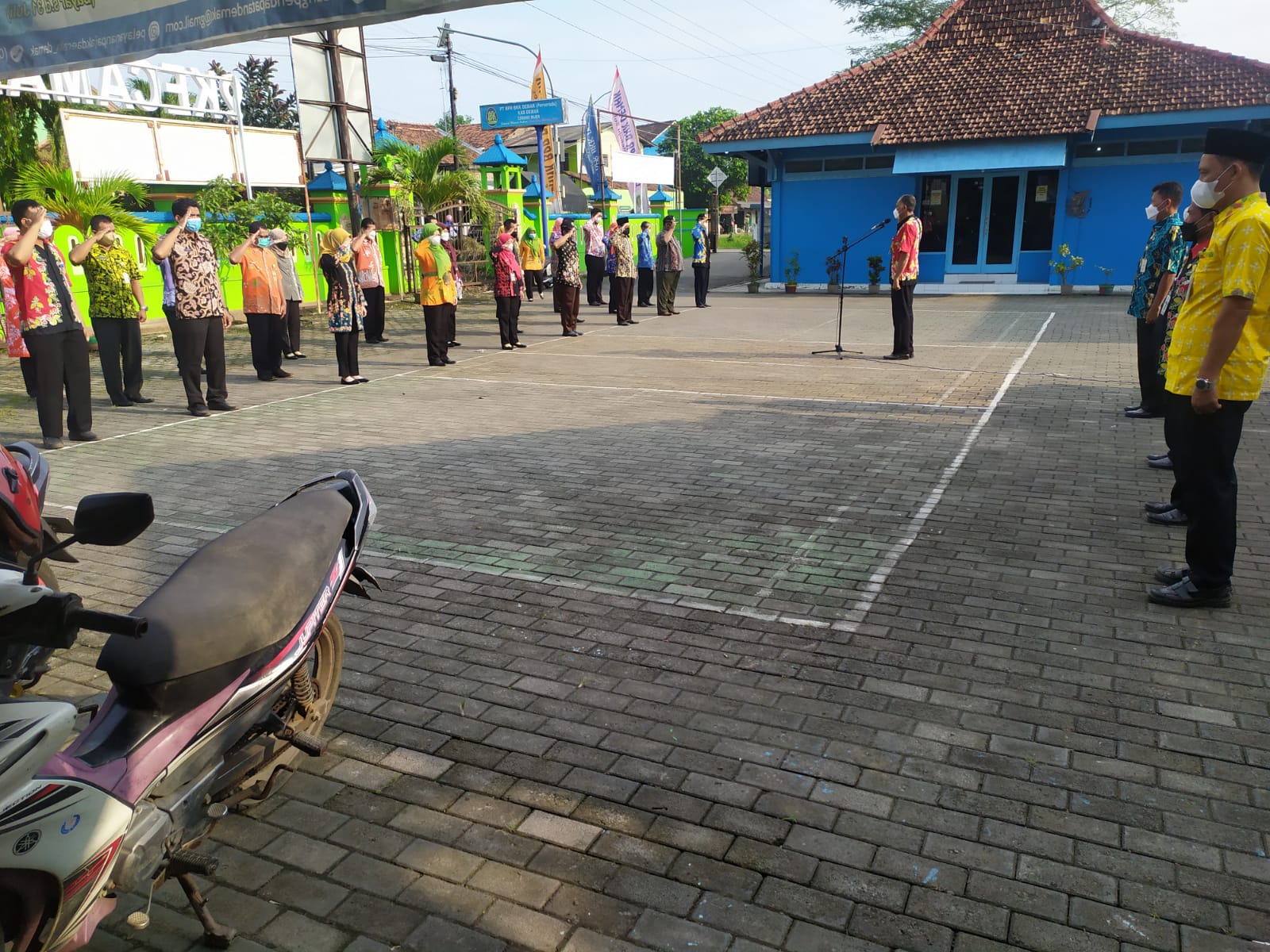 APEL PAGI RUTIN RABU KECAMATAN MIJEN KABUPATEN DEMAK TAHUN 2022