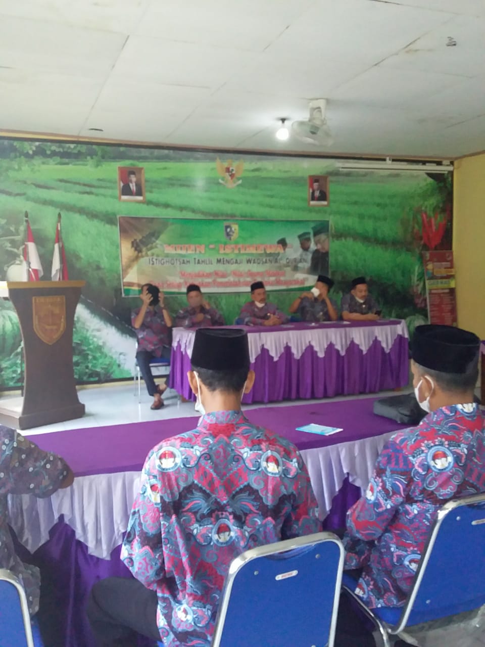 KEGIATAN KEAGAMAAN RUTIN ISTIGOSAH, TAHLIL, MENGAJI WAOSAN AL QURAN ( MIJEN ISTIMEWA ) KECAMATAN MIJEN KABUPATEN DEMAK TAHUN 2022