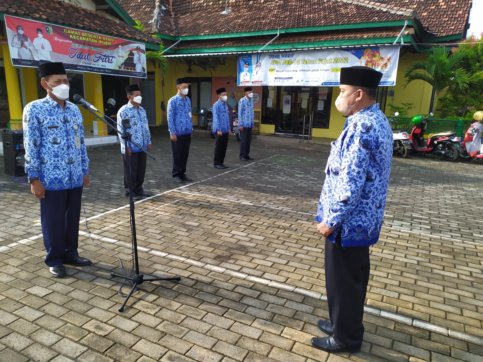 APEL PAGI RUTIN SELASA KECAMATAN MIJEN KABUPATEN DEMAK TAHUN 2022