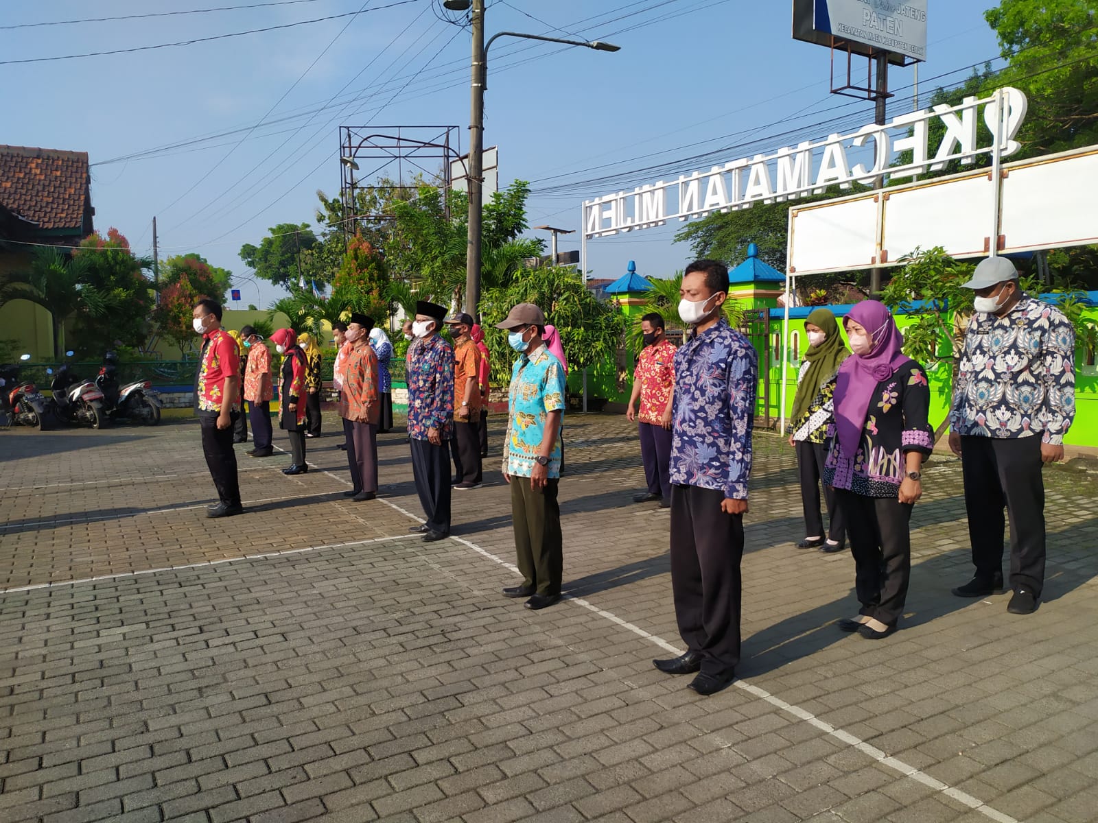 APEL PAGI RUTIN RABU KECAMATAN MIJEN KABUPATEN DEMAK TAHUN 2022