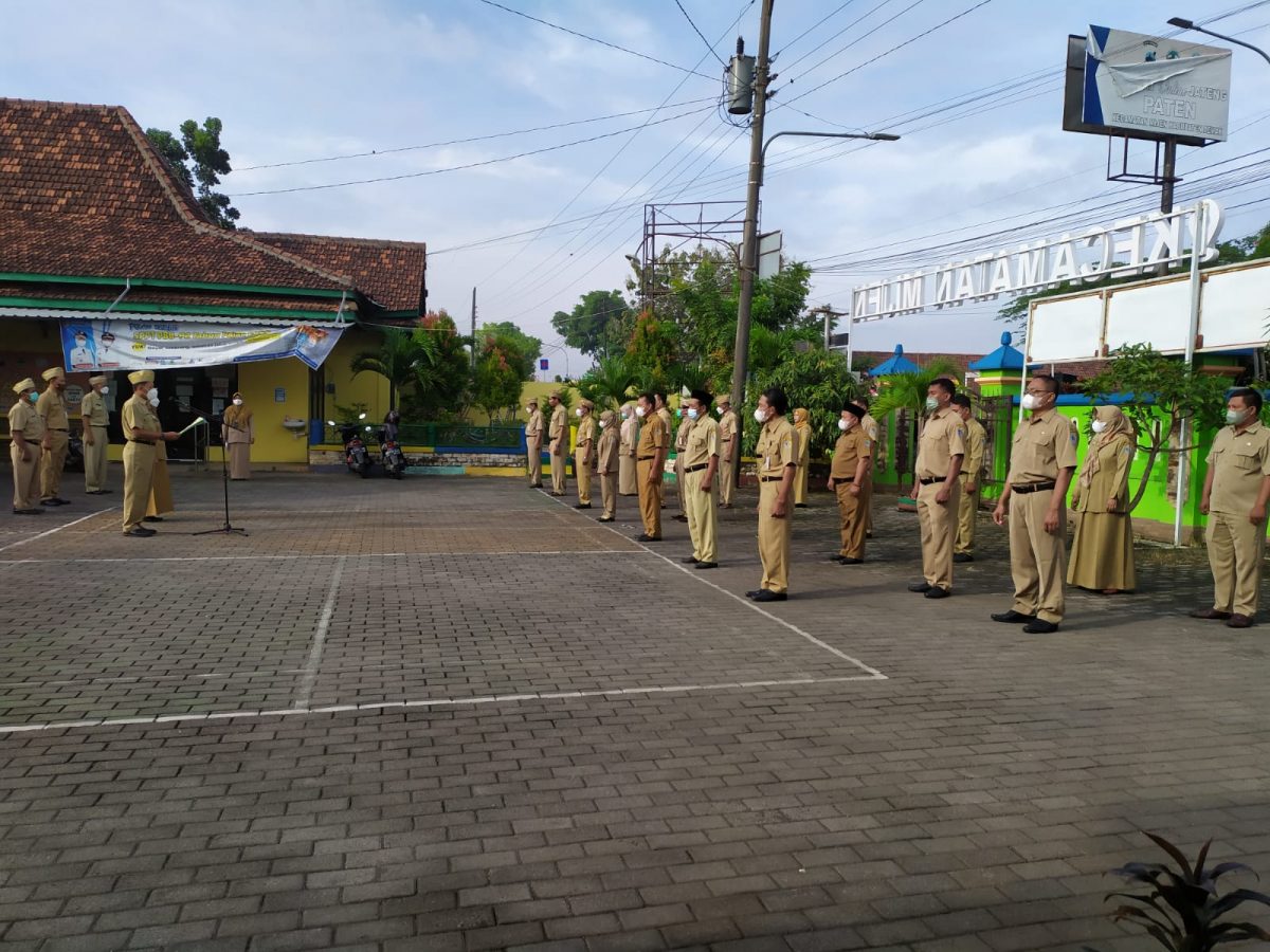 APEL PAGI RUTIN SENIN KECAMATAN MIJEN KABUPATEN DEMAK TAHUN 2022