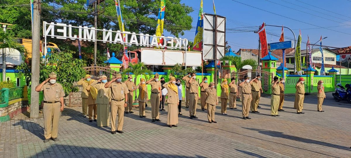 APEL PAGI RUTIN SENIN KECAMATAN MIJEN KABUPATEN DEMAK TAHUN 2022