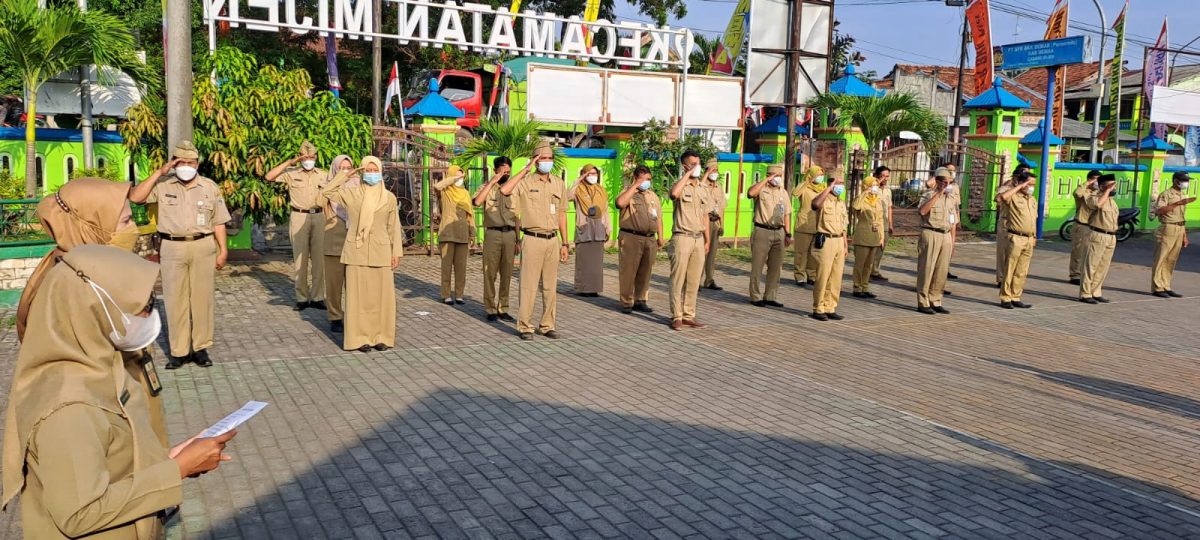 APEL PAGI RUTIN SENIN KECAMATAN MIJEN KABUPATEN DEMAK TAHUN 2022