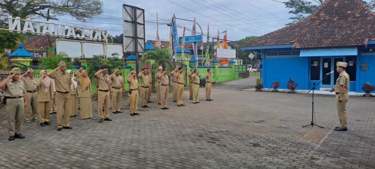 APEL PAGI RUTIN SENIN KECAMATAN MIJEN KABUPATEN DEMAK TAHUN 2023.