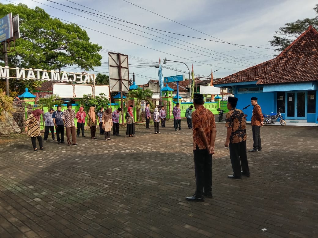 APEL PAGI RUTIN KAMIS KECAMATAN MIJEN KABUPATEN DEMAK TAHUN 2023.