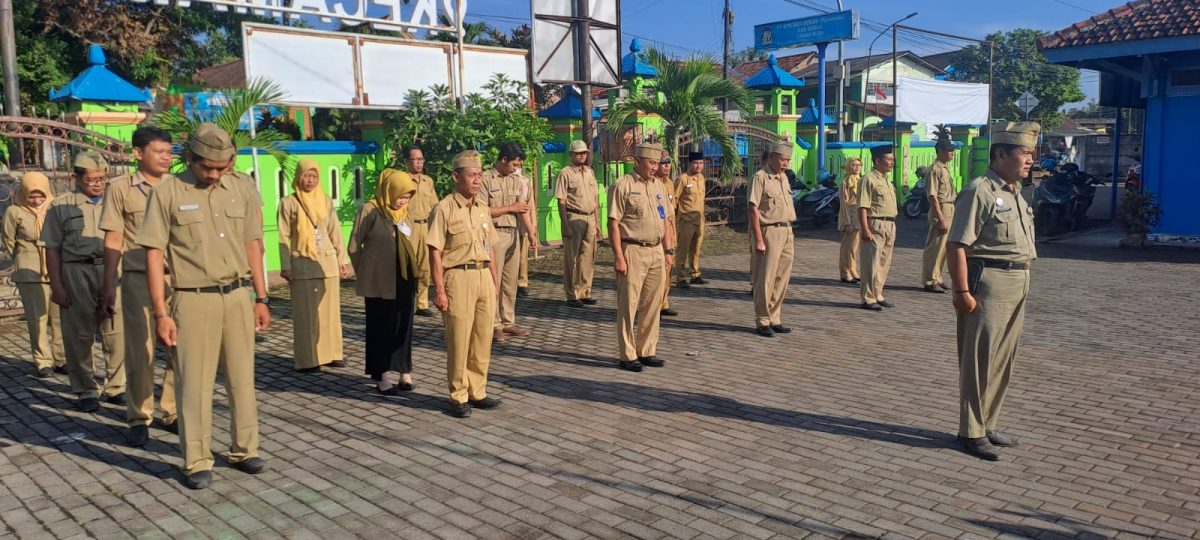 APEL PAGI RUTIN SENIN KECAMATAN MIJEN KABUPATEN DEMAK TAHUN 2023.