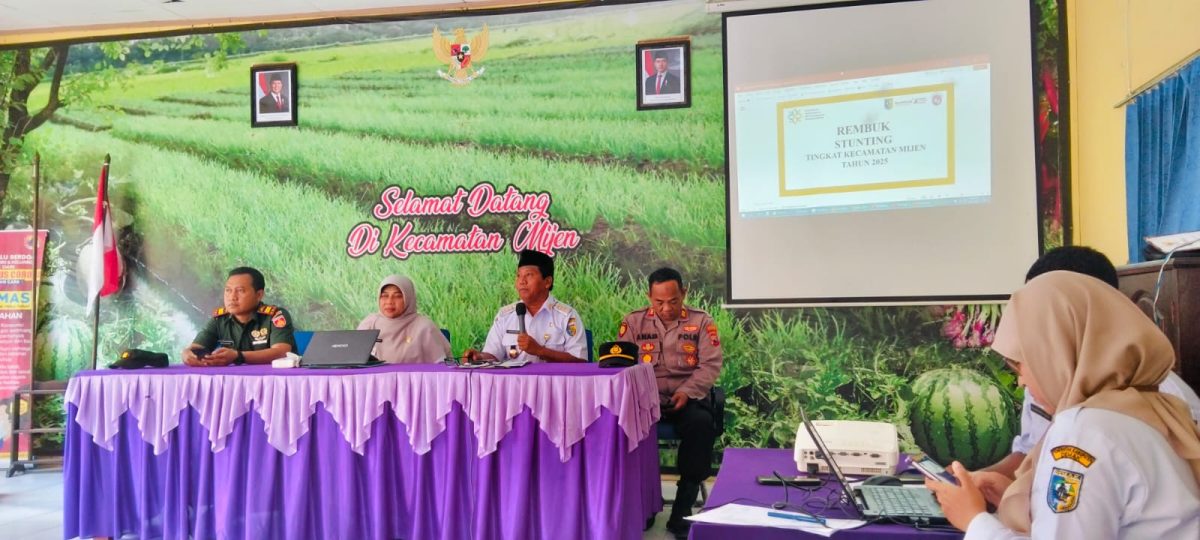 REMBUG STUNTING TINGKAT KECAMATAN MIJEN KABUPATEN DEMAK TAHUN 2025