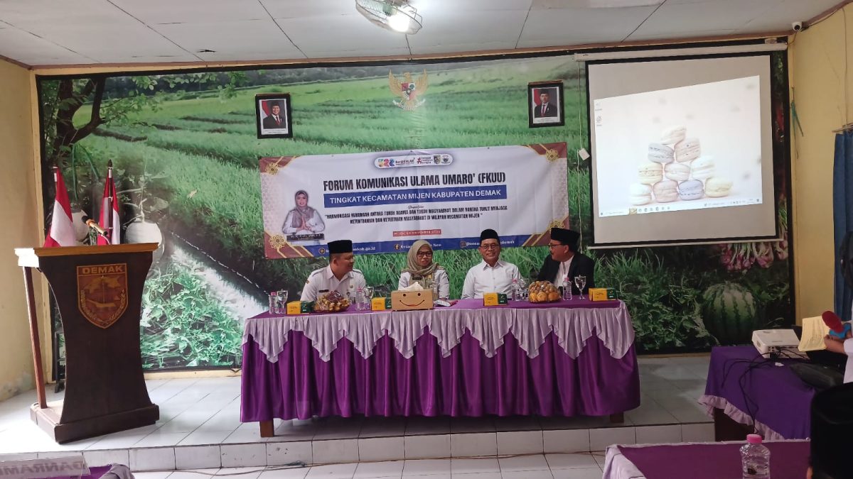 FORUM KOMUNIKASI ULAMA UMARO TINGKAT KECAMATAN MIJEN KABUPATEN DEMAK