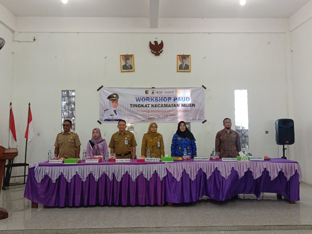 WORKSHOP PAUD TINGKAT KECAMATAN MIJEN KABUPATEN DEMAK TAHUN 2026