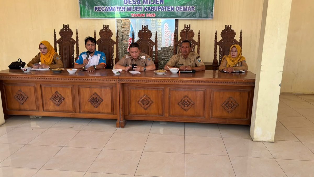 RAPAT KOORDINASI KEPALA DESA DAN SEKRETARIS DESA SE KECAMATAN MIJEN TAHUN 2026